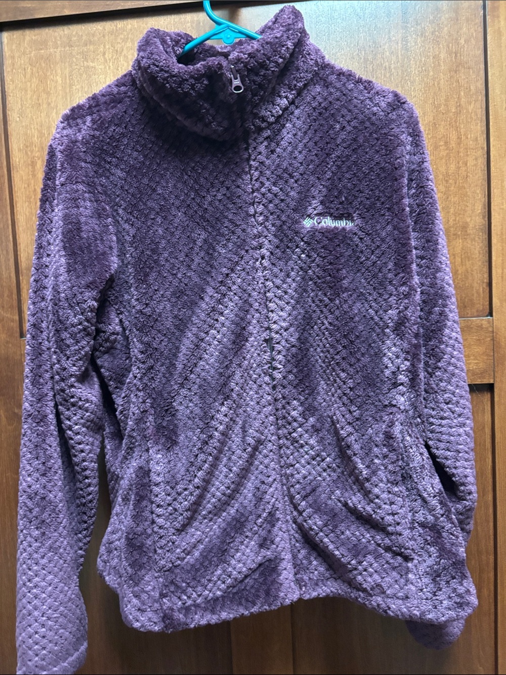 Columbia Women’s Beech Forest Plush Full-Zip Jacket - Plum large